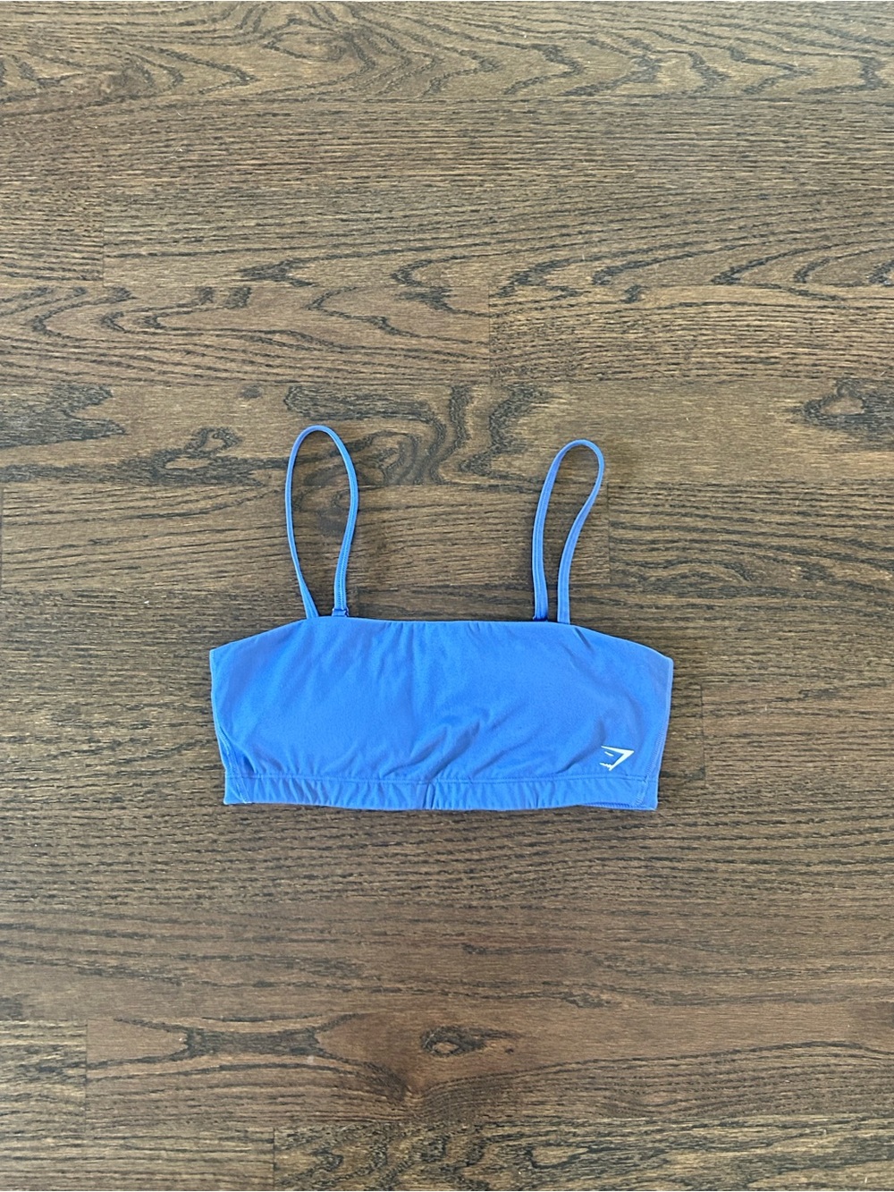 Gymshark Blue Bandeau Sports Bra